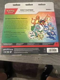 Pokemon TCG: First Partner Illustration Collection Series 1 New Sealed - Image 2