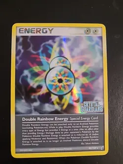 Double Rainbow Energy - 88/100 - Pokemon Crystal Guardians Reverse Holo LP - Image 1