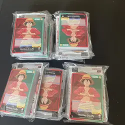 Monkey D. Luffy OP01-003 PRE ERRATA One Piece Demo Deck + Promo Pack - SEALED - Image 1