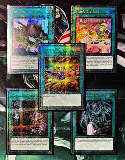 🔥 5 Card Lot | RA03 & RA04 | Quarter Century Secret Rare | Bonanza & Stampede - Image 1
