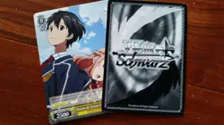 Weiss Schwarz Sword Art Online Kazuto & Asuna in Uniform Promo Card English - Image 3
