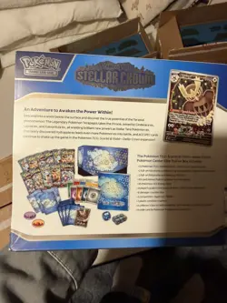 Pokemon TCG: Stellar Crown Pokemon Center Elite Trainer Box - Sealed - Image 2