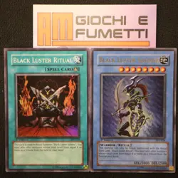 BLACK LUSTER SOLDIER + MAGIA RITUALE in inglese YUGIOH rara ULTRA yu-gi-oh! - Image 1