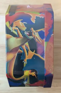 Pokemon TCG: Mega Charizard Y Factory Sealed Card Tin - Sealed - Image 5