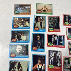 Mixed 1977 Topps Star Wars Trading Card Bundle (Set Of 30) - Image 3