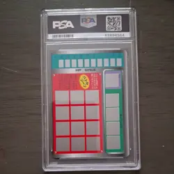 Psa 7 Pokemon Tomy 1997 Scratch Card Rapidash #78 Unscratched - Image 2