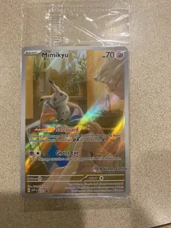 Pokemon Card SEALED Mimikyu 075SVP Pokemon Center Stamped Black Star Promo!!! - Image 1
