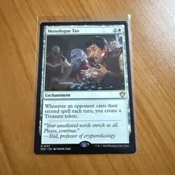 Monologue Tax - N/M - Secrets Of Strixhaven Magic The Gathering MTG - Image 1