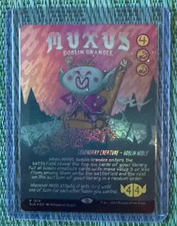 MTG Muxus, Goblin Grandee (Rainbow Foil) Secret Lair Drop Series (SLD) Magic NM - Image 1