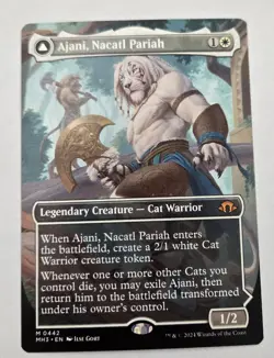 Ajani, Nacatl Pariah (Borderless) Modern Horizons 3 Regular - Image 1