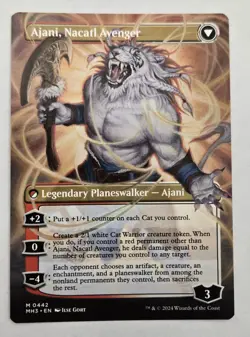 Ajani, Nacatl Pariah (Borderless) Modern Horizons 3 Regular - Image 4