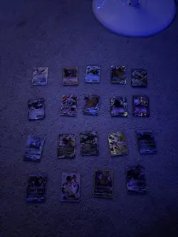 Lot of 19 Exs and GXS Pokemon Cards Authentic TCG - Image 1