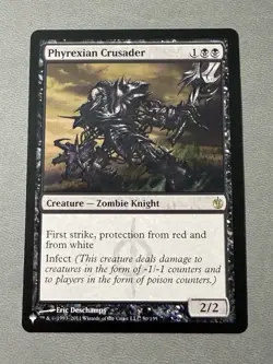 Phyrexian Crusader The List Reprints Regular NM - Image 1