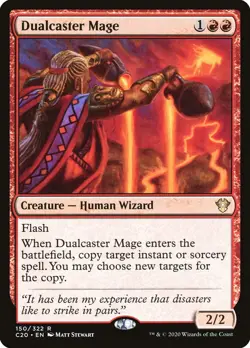 Dualcaster Mage 150 NM Commander 2020 MTG - Image 1