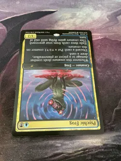 PSYCHIC FROG | FOIL | SECRETS OF STRIXHAVEN STORE CHAMPIONSHIP TOP 8 PROMO | MTG - Image 5