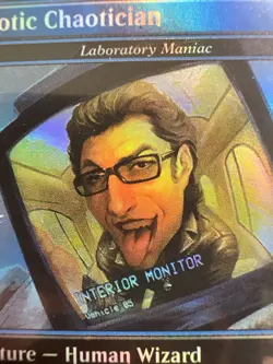 Chaotic Chaotician Laboratory Maniac Rainbow Foil Secret Lair Drop Series - Image 1