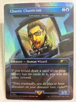 Chaotic Chaotician Laboratory Maniac Rainbow Foil Secret Lair Drop Series - Image 2