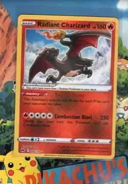 Pokemon TCG Radiant Charizard 020/159 Crown Zenith - Holo NM/M - Image 1