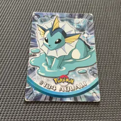 Carte Pokemon Topps #134 Aquali Francaise - Image 1