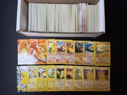 Huge Collection Bulk Lot of 600+ Pokemon Cards Mixed WOTC-XY Vintage HP-DAMAGED - Image 1