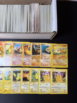 Huge Collection Bulk Lot of 600+ Pokemon Cards Mixed WOTC-XY Vintage HP-DAMAGED - Image 3