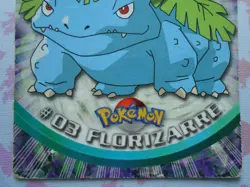 FLORIZARRE #03 - TOPPS TV ANIMATION EDITION 1999 - CARTE POKEMON - BON ETAT - Image 3