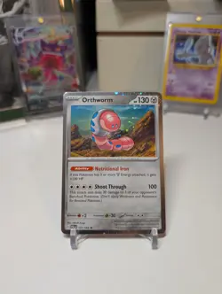 Orthworm Cosmos Holo Rare 2023 Pokemon Scarlet & Violet - Paldea Evolved 151/193 - Image 1