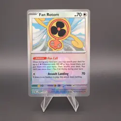 Fan Rotom 085/131 Master Ball Pattern Reverse Holo Prismatic Evolutions NM - Image 1