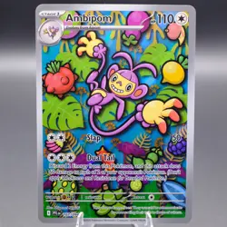 Ambipom 107/094 Illustration Rare ME02: Phantasmal Flames Pokemon TCG NM - Image 1