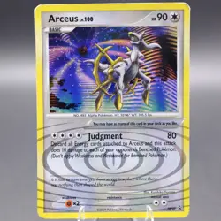 Arceus DP50 Promo Diamond and Pearl Promos Pokemon TCG MP - Image 1