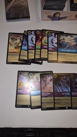 200+ LORCANA TCG Reign Of Jafar Cards Foil Rares Booster Box Fresh Pulled NM - Image 2