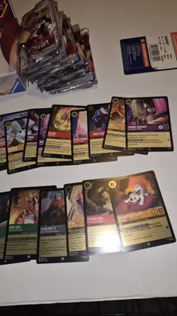 200+ LORCANA TCG Reign Of Jafar Cards Foil Rares Booster Box Fresh Pulled NM - Image 5