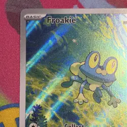 Froakie 088/086 IR Holo Gold Star Rare Chaos Rising Pokemon TCG English 2026 NM - Image 4