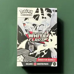 Pokemon TCG Scarlet & Violet—White Flare Booster Bundle 6 Packs English - Image 1
