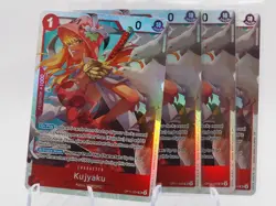 4x One Piece TCG Kujyaku OP11-004 Super Rare English NM - Image 1