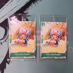 X2 OP09-029 Tony Tony Chopper English Alt Art Sealed One Piece Cards - Image 1