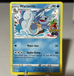 Pokemon Go Squirtle 015/078 Wartortle 016/078 Blastoise 017/078 Evolution Cards - Image 4