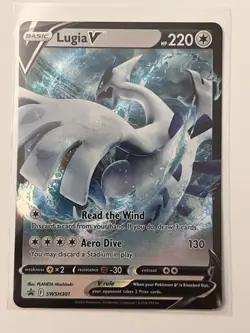 Lugia V SWSH301 SWSH: Sword & Shield Promo Cards Holo - Image 2