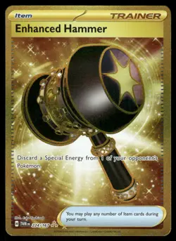Pokemon Cards Enhanced Hammer 224/167 Twilight Masquerade Hyper Rare NM - Image 1