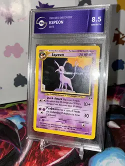 Pokemon Card - Espeon Neo Discovery 20/75 Rare 8.5 NM - Image 5