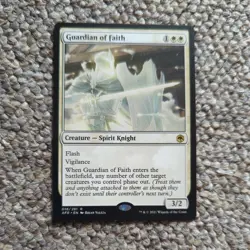 Guardian Of Faith Card Adventures In The Forgotten Realms MTG Regular R AFR - Image 1