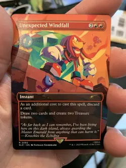 Unexpected Windfall MTG SECRET LAIR NM - Image 1