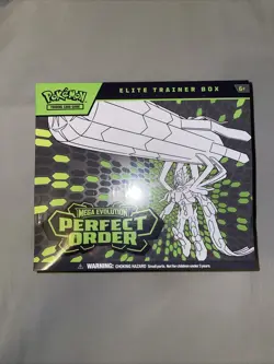 Pokemon TCG Mega Evelutions Perfect Order Elite Trainer Box! Factory Sealed New! - Image 1