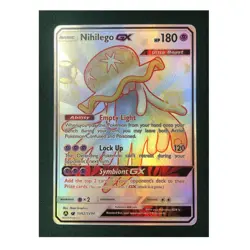 Shiny Nihilego GX - SV62/SV94 - Pokemon TCG Hidden Fates 2019 - NM - Image 1