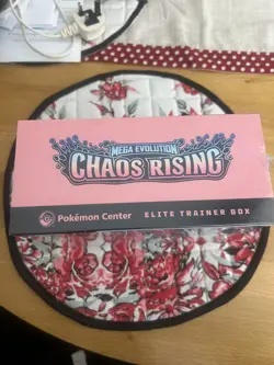 Pokemon Chaos Rising Pokemon Center Elite Trainer Box ETB NEW SEALED IN HAND - Image 2