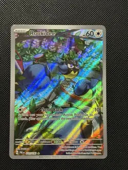 Pokemon Paldea Evolved - Rookidee - 225/193 - Illustration Art Rare - M/NM - Image 2