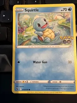 SQUIRTLE 015/078, WARTORTLE 016/078, BLASTOISE 017/086 POKEMON GO EVOLUTION LINE - Image 2