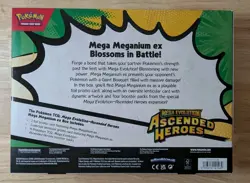 POKEMON TCG MEGA EVOLUTION ASCENDED HEROES MEGA MEGANIUM EX BOX FACTORY SEALED - Image 2