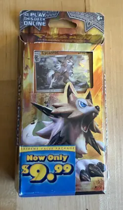 Pokemon “Lycanroc”Sun & Moon Burning Shadows Rock Steady Theme Deck Sealed - Image 1