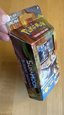 Pokemon “Lycanroc”Sun & Moon Burning Shadows Rock Steady Theme Deck Sealed - Image 2